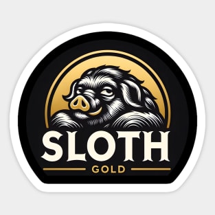 THE SIN OF SLOTH Sticker